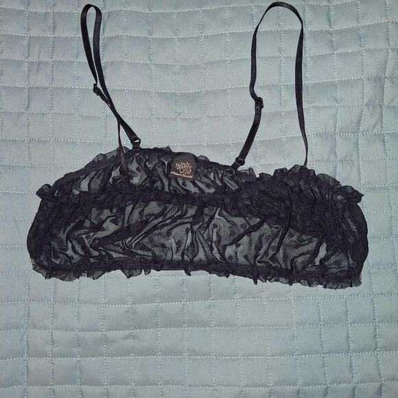 Only Hearts Other - Only Hearts N.Y.C. Sheer Bralette Size M (Fits up to a D Cup)